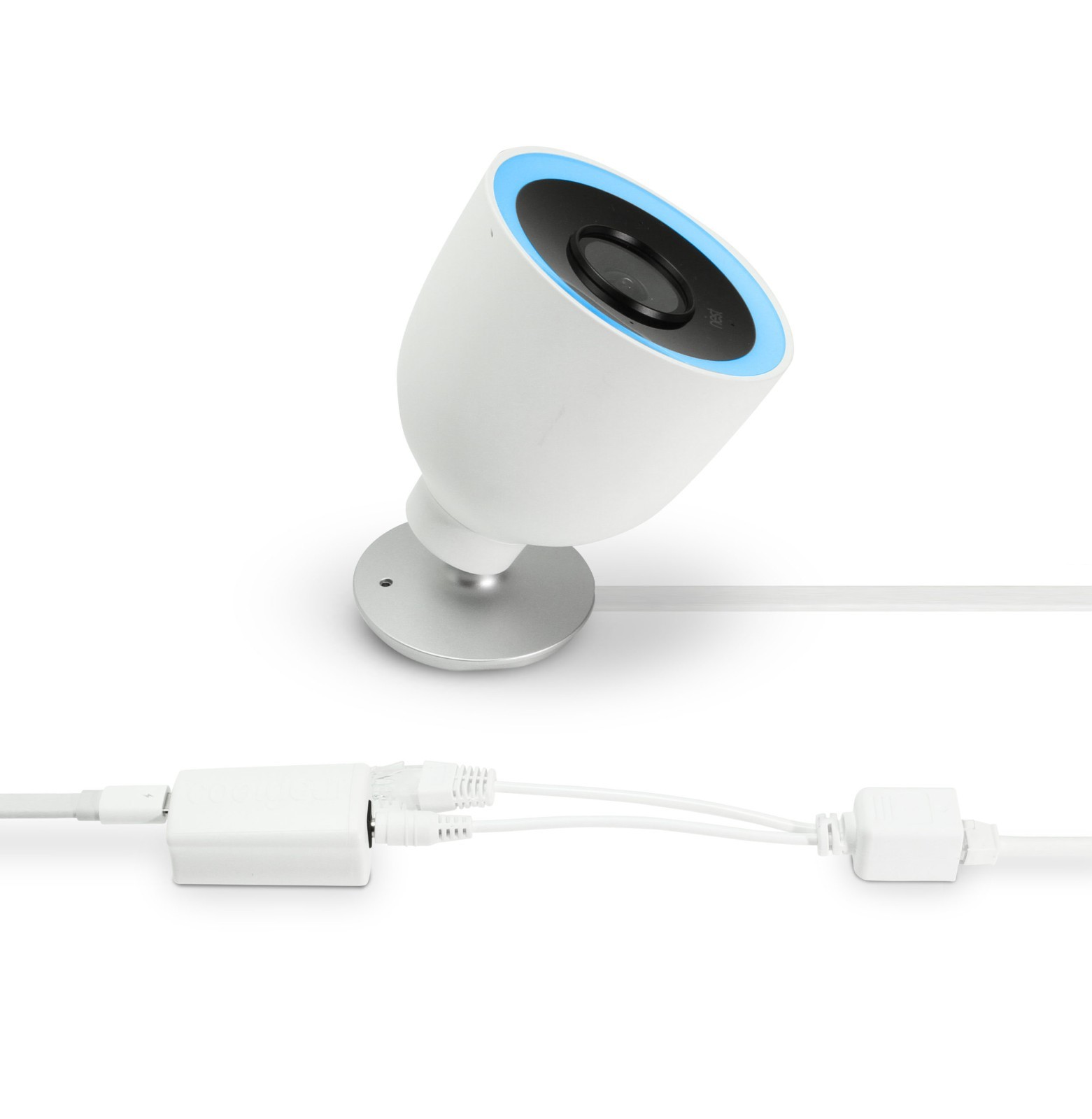 coolgear CG-PWRPNESTKIT Nest Cam IQ Extender Kit – USB C PD to Passive PoE