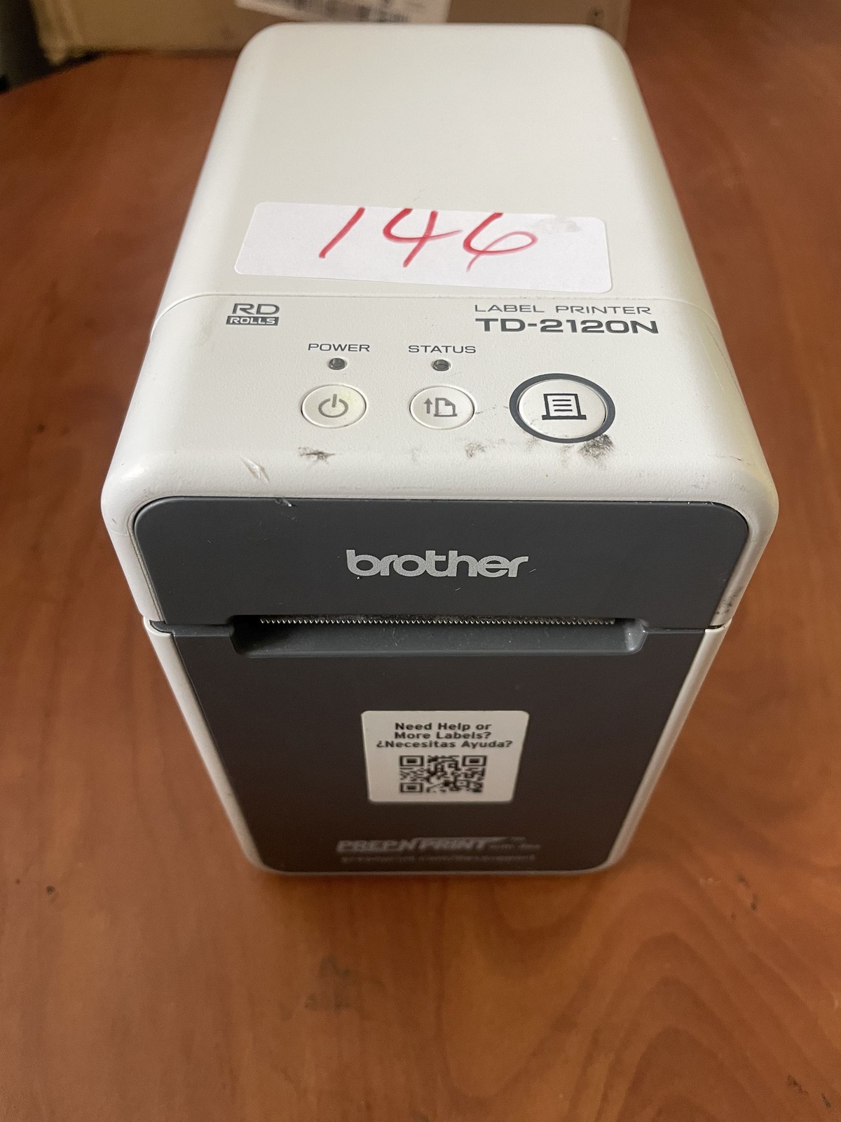 Brother PrepPrint Flex SP 2 in Thermal Label Printer - Surplus As Is