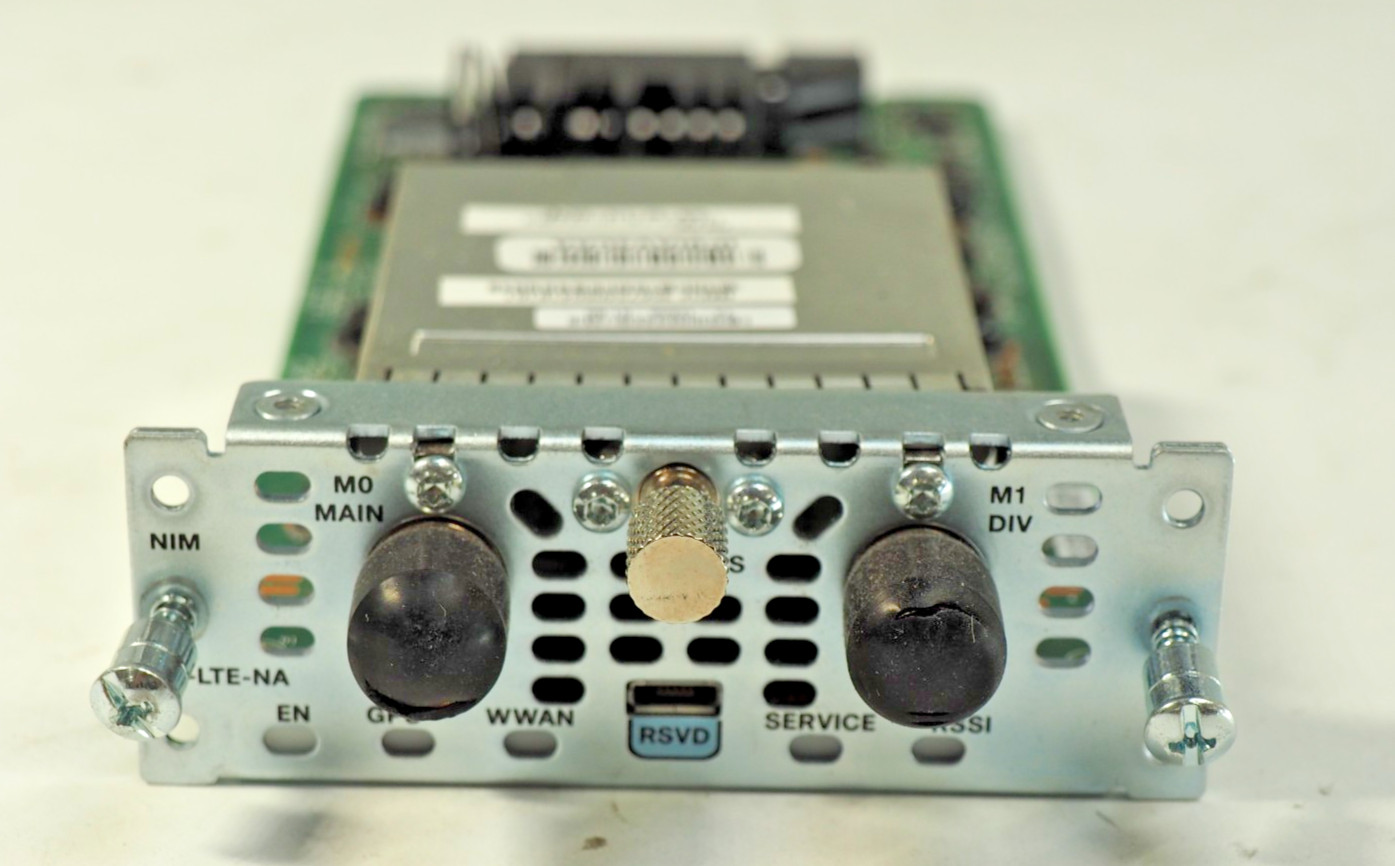 Cisco NIM-4G-LTE-NA 4G LTE Wireless WAN NIM Module for ISR4K Series