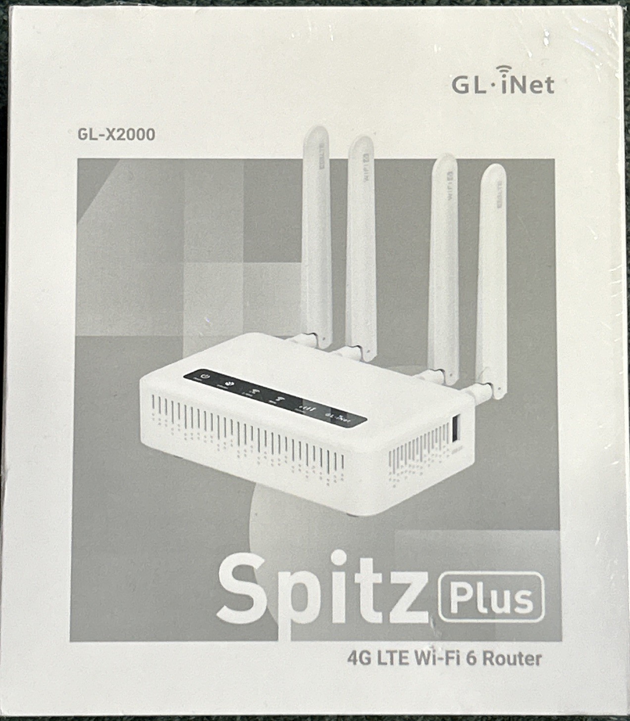 GL-X2000 Spitz Plus Cellular Gateway 4G LTE Router for Home Businesses RV SEALED