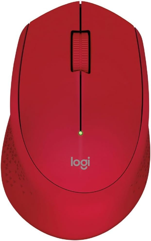 Logitech M280 Wireless Mouse – 2.4GHz Nano Receiver, Ergonomic Right-Hand Design