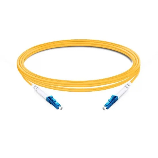 [2pcs] 5M LC UPC-LC UPC Simplex OS2 9/125 Patch Cord LSZH FTTH Fiber Cable