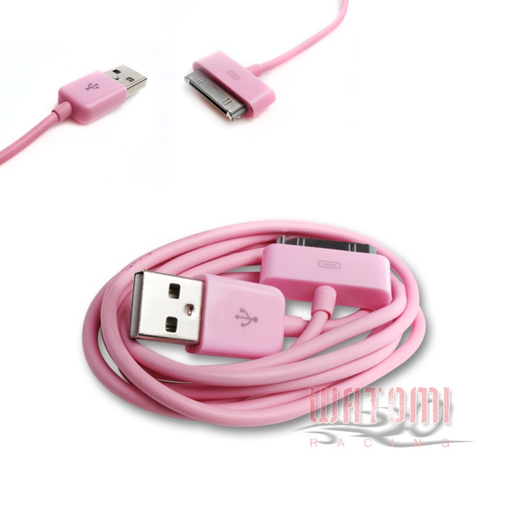 100X 6FT USB 30PIN PINK CABLE DATA CHARGER FOR GALAXY TAB 7.0 PLUS 8.9 10.1