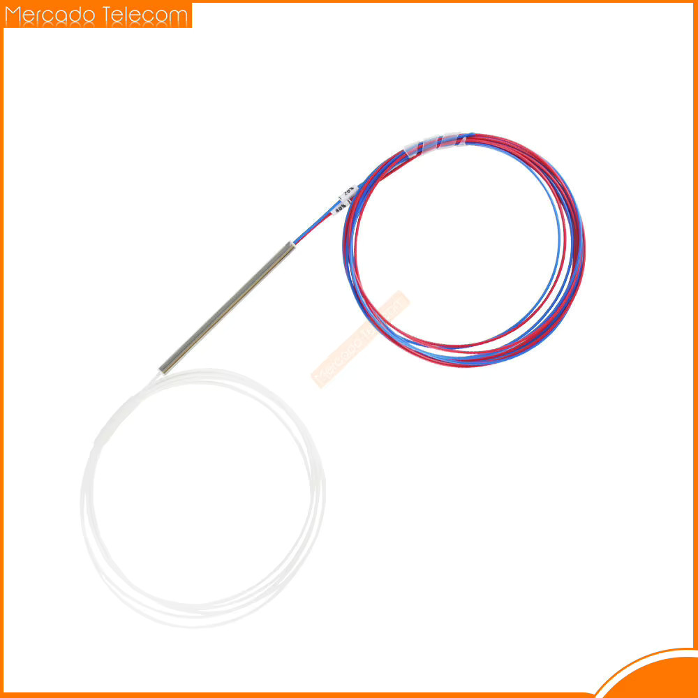 1x2 Fiber Optic FBT Splitter Single Mode 0.9mm Unbalanced 10/90 to 50/50 5pcs