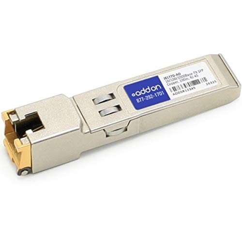 AddOn J8177DAO Compatible 10/100/1000Base-TX SFP Transceiver