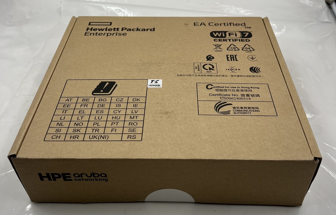 HPE ARUBA NETWORKING AP-755 TRI-RADIO 4X4 WIFI 7 CAMPUS ACCESS POINT S1G90A TAA