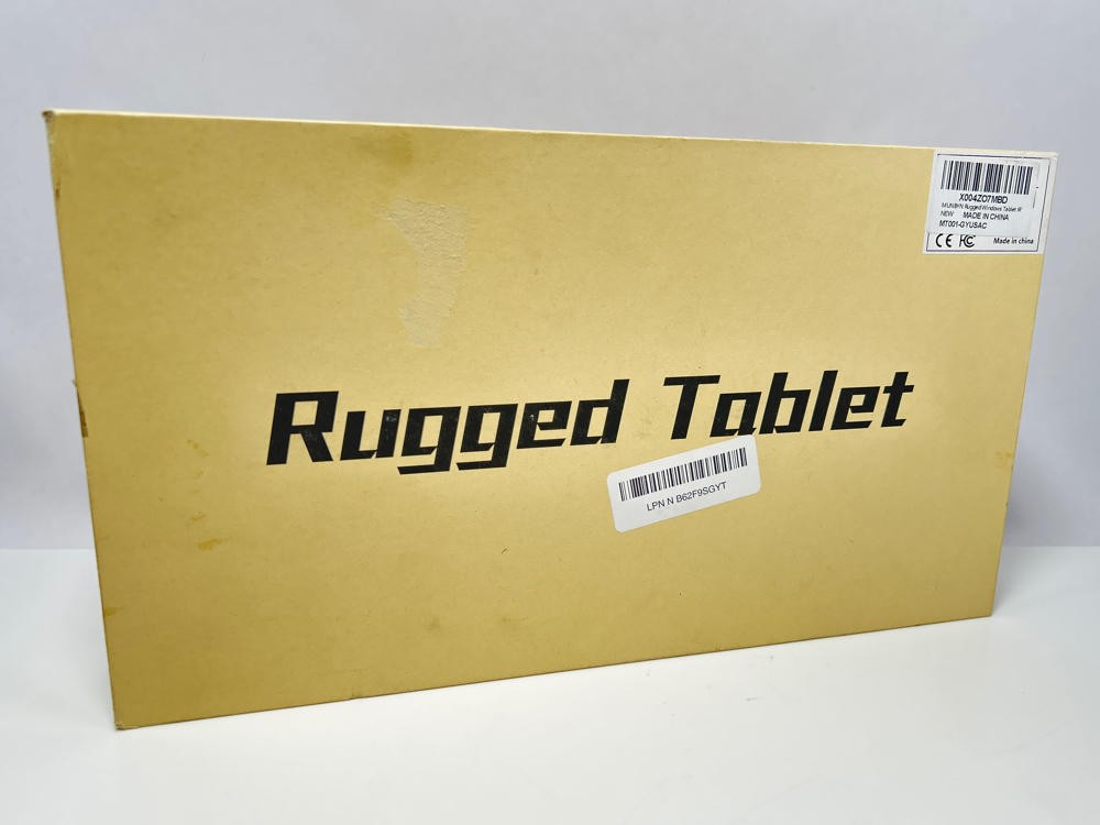MUNBYN IRT12 10.1" Rugged Windows 11 Pro Tablet N100 8GB 128GB Wi-Fi 6 LTE