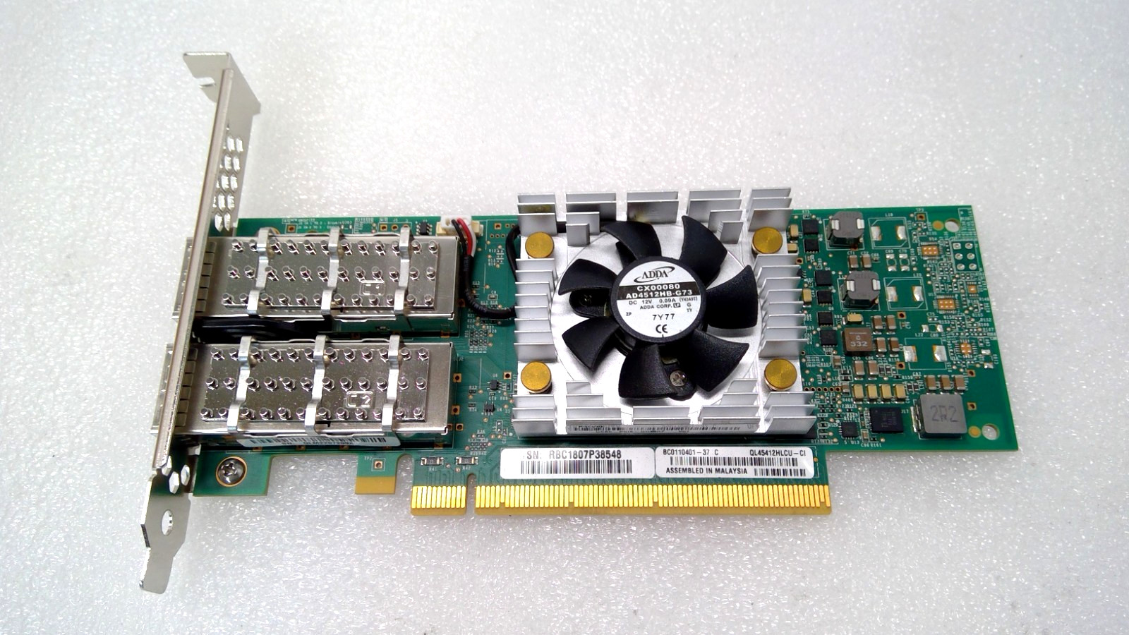 Qlogic Cisco UCSC-PCIe-QD40GF V01 QL45412HLCU-CI 40GB Dual Port Network Card