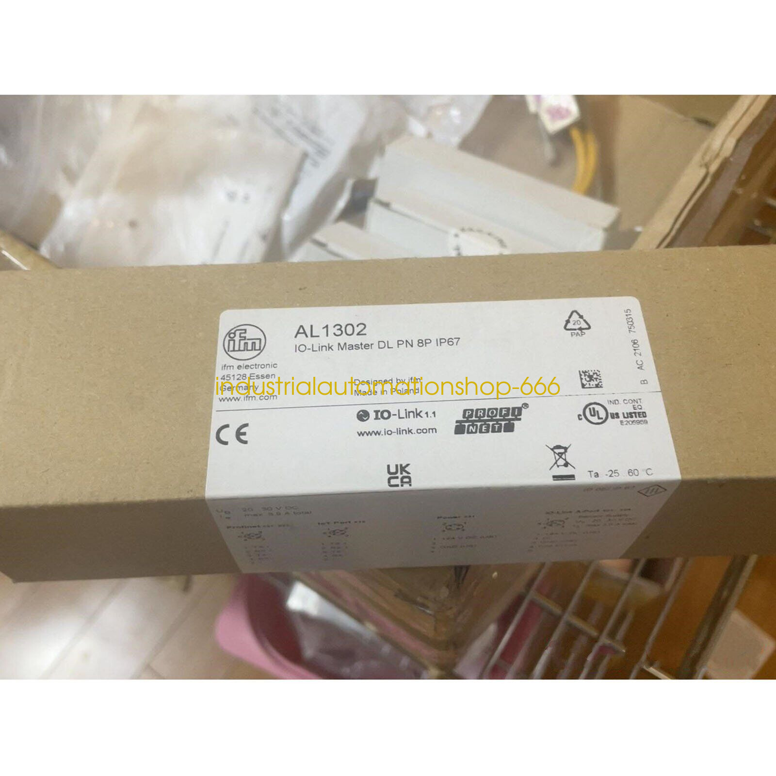1PCS IFM AL1302 IO-Link master module brand new Via DHL or FedEX