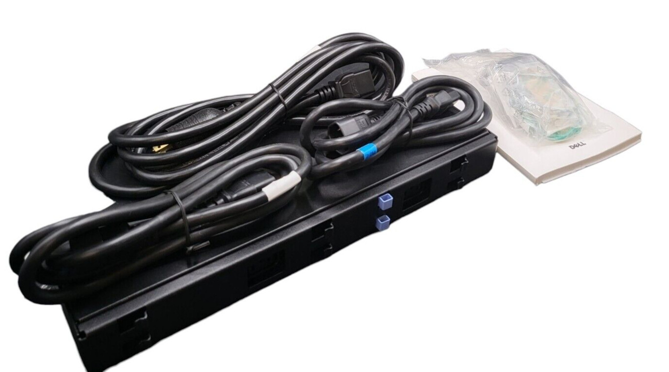 Dell AP6020 PDU Power Distribution Unit 1T890 16A - TESTED w/ CORDS