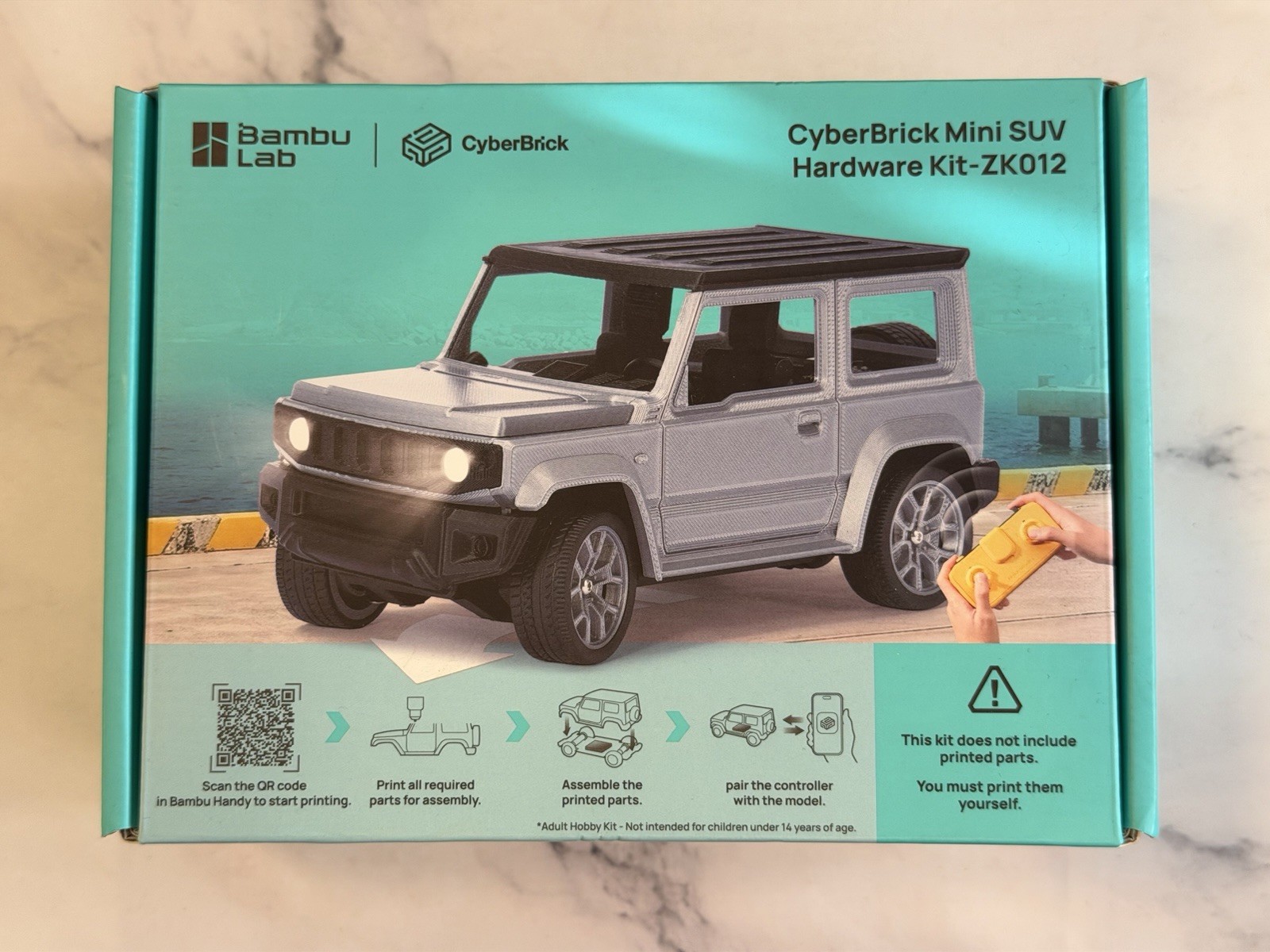 Bambu Lab CyberBrick Mini SUV Hardware Kit - ZK012 BRAND NEW & FACTORY SEALED