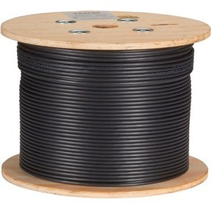 Black Box 1000ft Cat6A Stranded UTP 650 MHz CM PVC Bulk Cable C6ABC50STRBK1000