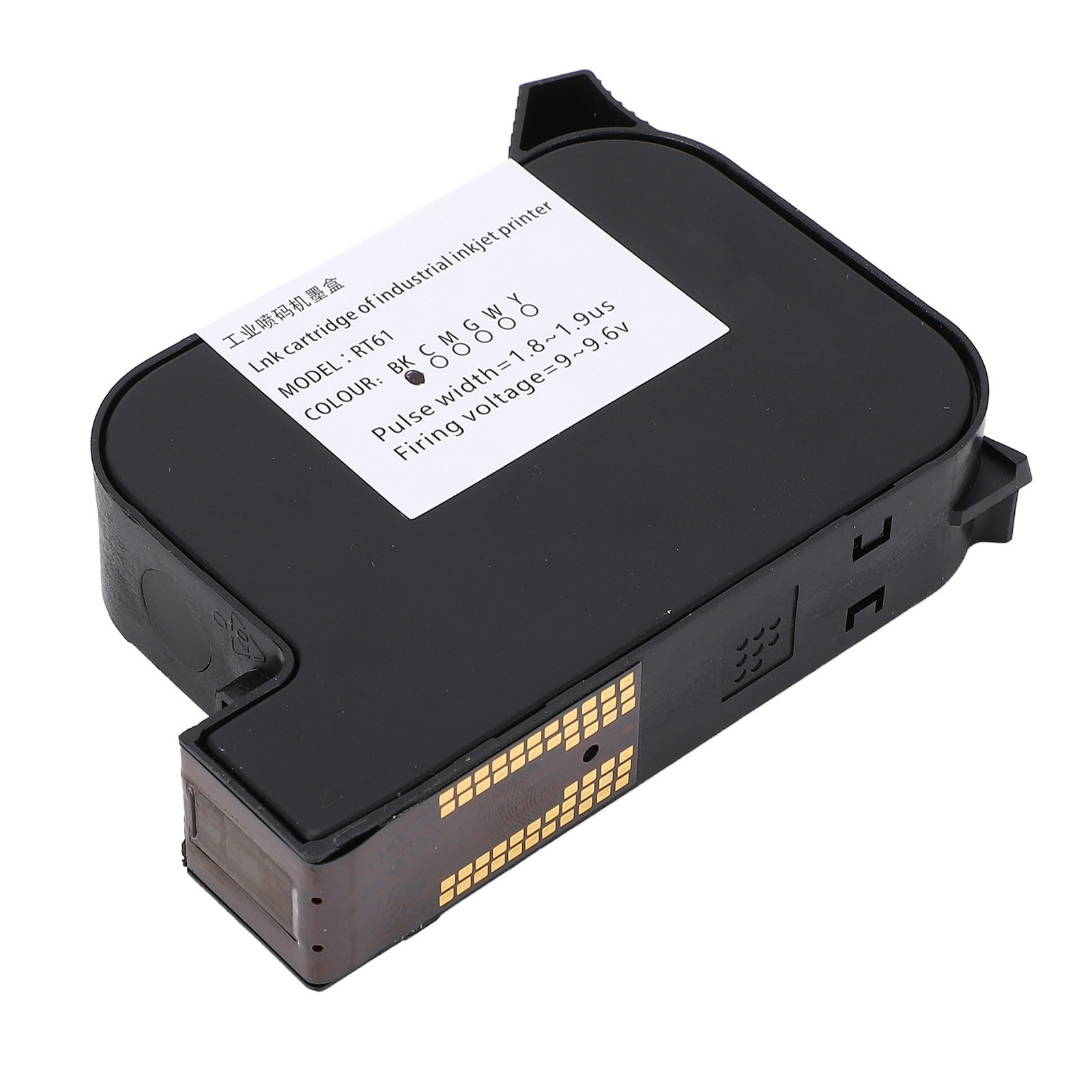 RT61 Ink Cartridge 42ML Black Quick Dry Ink Cartridge For SC12 SC12T CP12 AP9