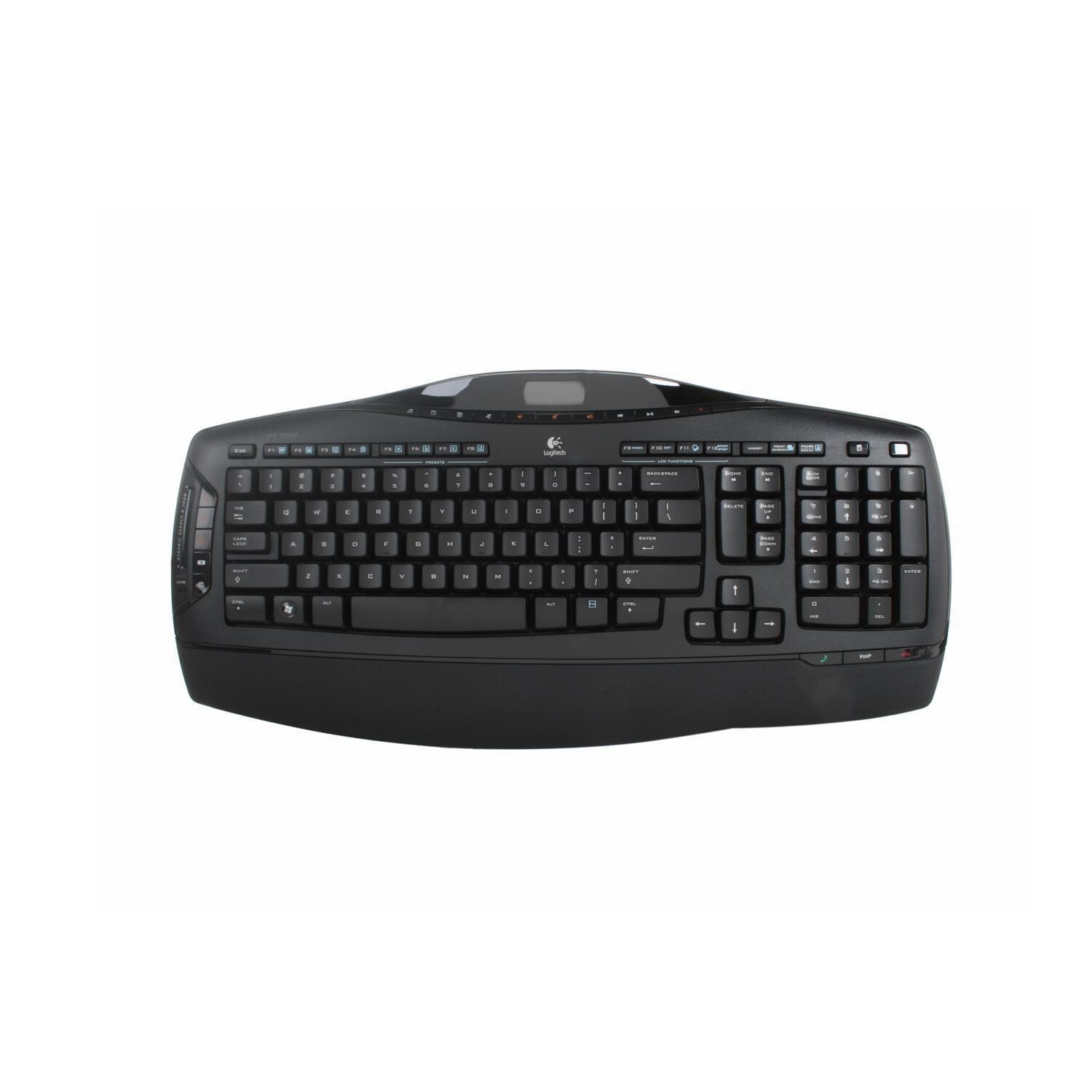 Logitech Keyboard Mouse Wireless Cordless MX3200 967688-0403 NO RECEIVER AS-IS