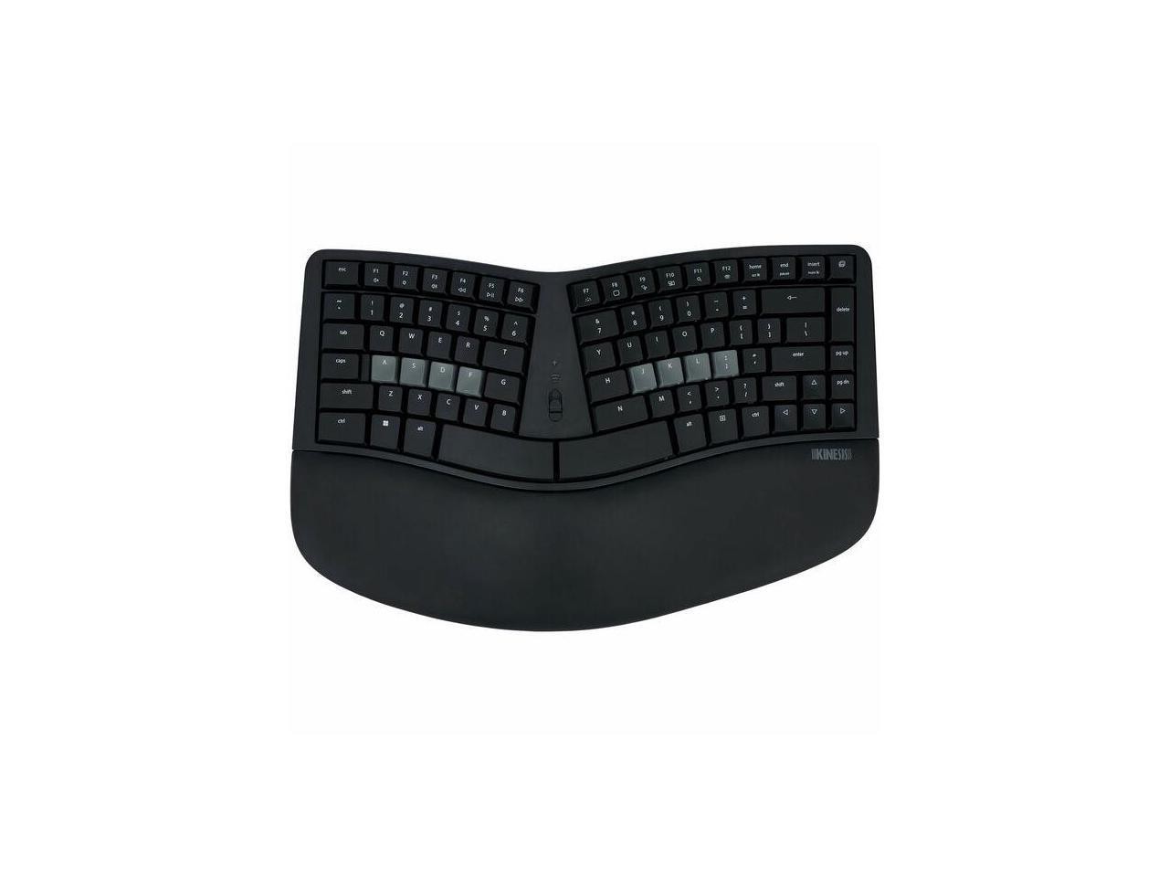 Kinesis mWave Mechanical Keyboard for PC - Quiet Linear Switch - Wired/Wireless