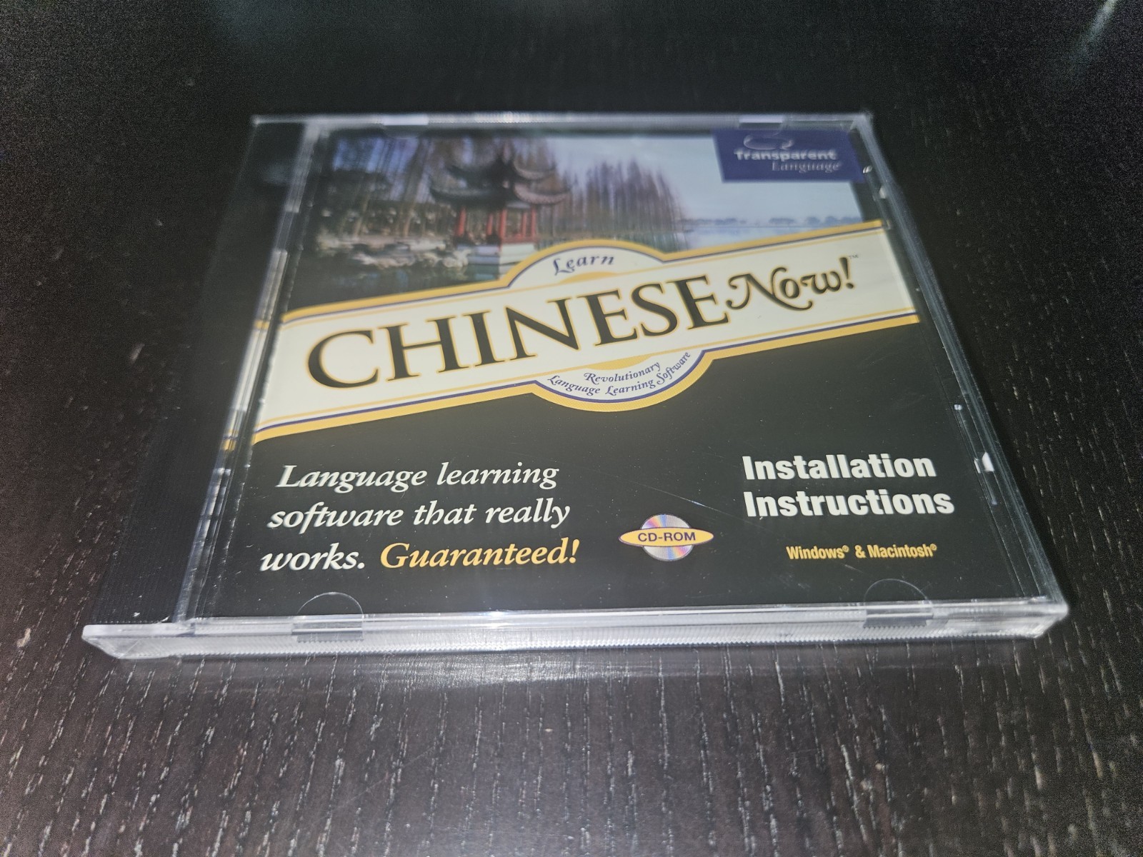 Learn Chinese Now Transparent Language CD-Rom Windows/Macintosh