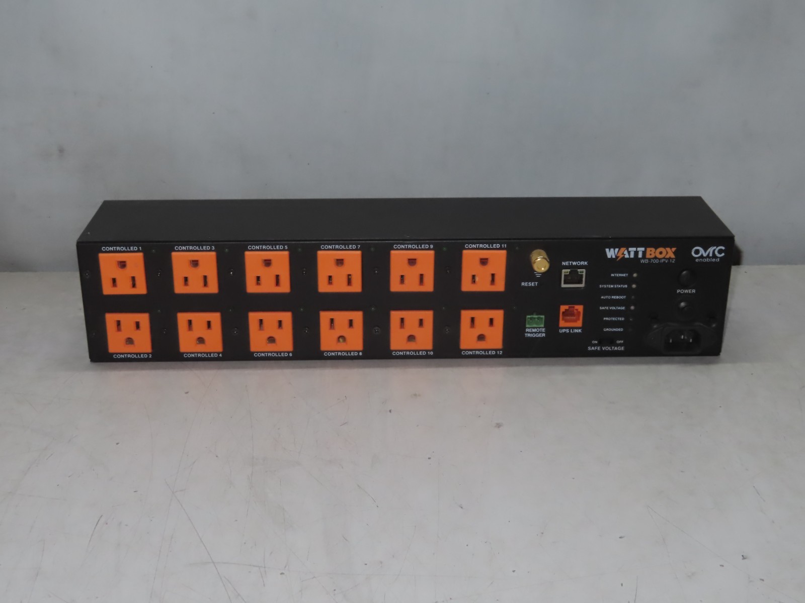 WattBox WT-WB800IP12 800 Series 12-Outlet IP Power Conditioner