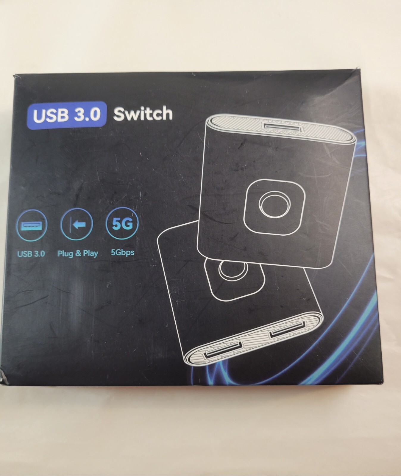 USB 3.0 Switch Selector USB Switcher for 2 PC Sharing 1 USB Devices