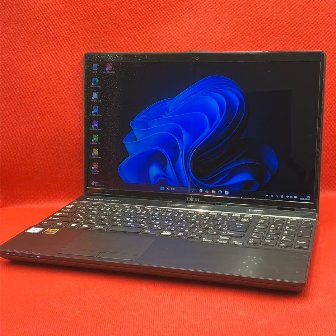 Fujitsu LIFEBOOK WA3 C2 Core i7 8GB RAM Windows 11 Pro Laptop 15.6 Inch