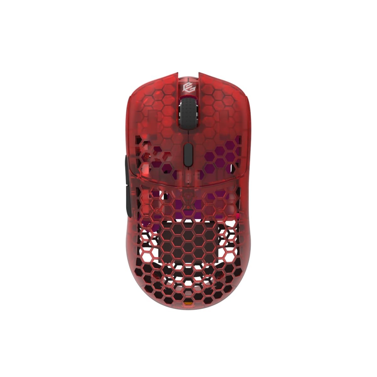 G-Wolves HTX ACE Wireless Gaming Mouse (Honeycomb, Ruby Red)