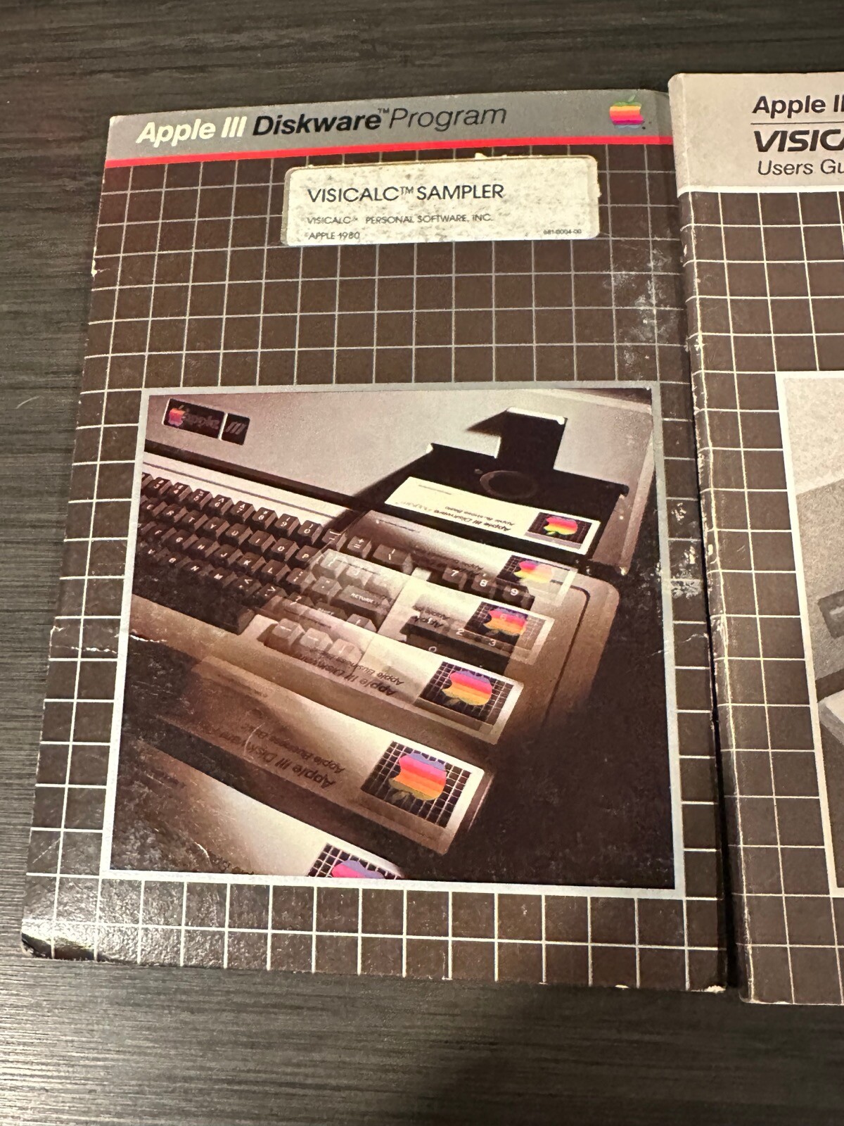 Visicalc Sampler Apple III 3 computer software