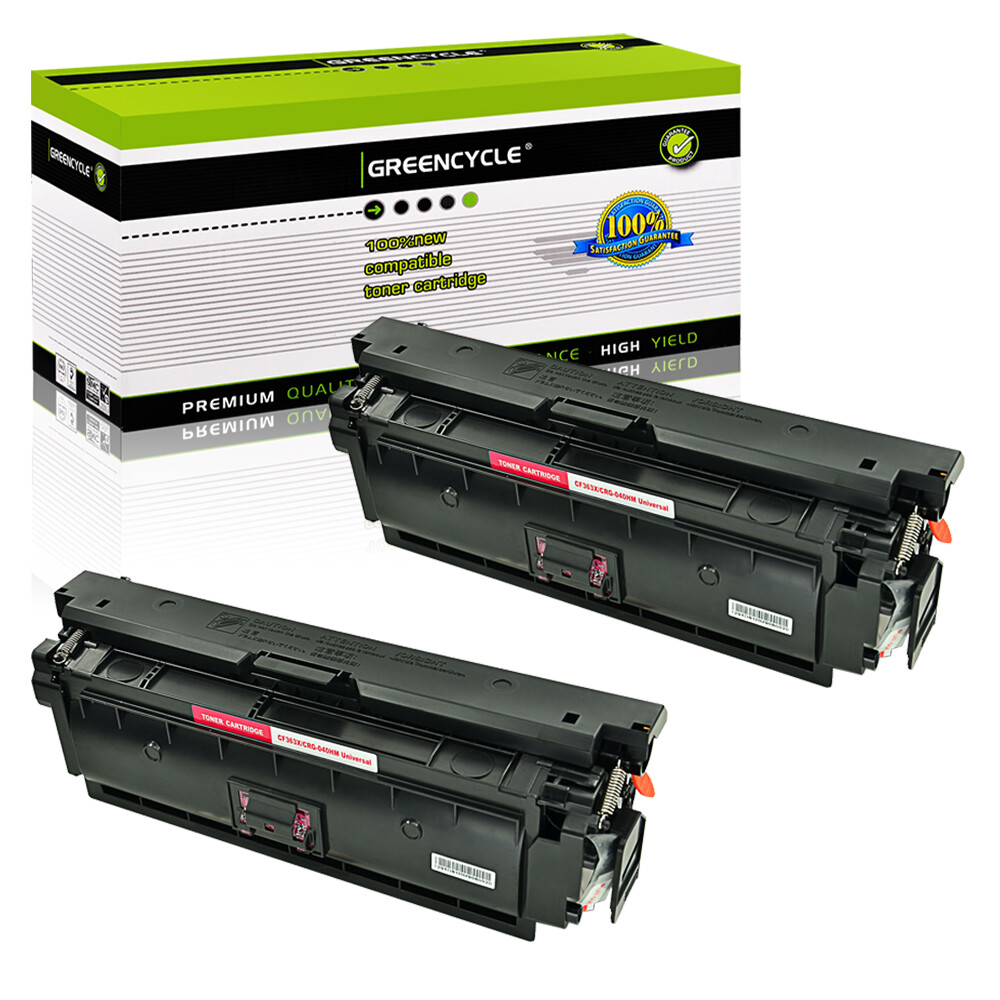 2PK CRG-040H Magenta Toner Compatible with Canon Satera LBP712Ci LBP710CX 712CX