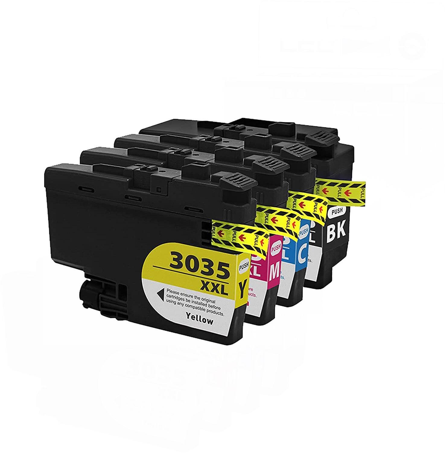 4PK For Brother LC3035 XXL Ultra High Yield INK NEW MFC-J995DWXL Printer
