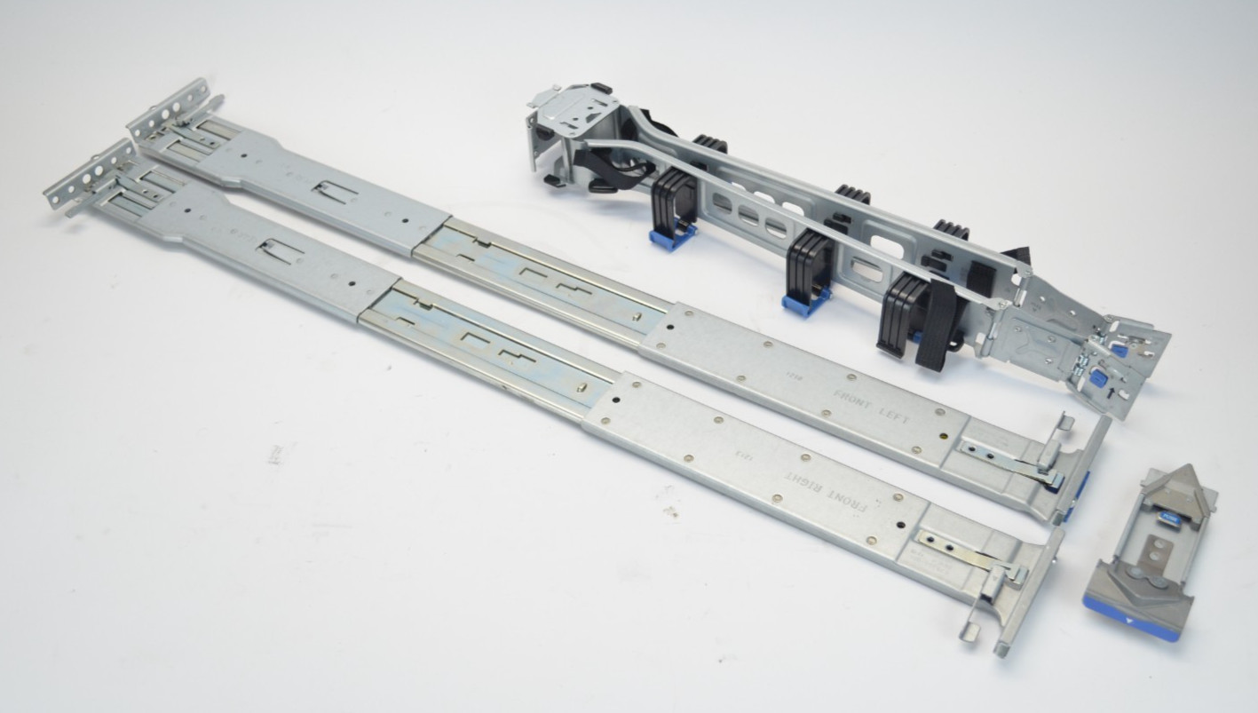HP ProLiant DL380p DL380 G8 G9 2U LFF Rack Mount Rails 679366 & Cable Manager