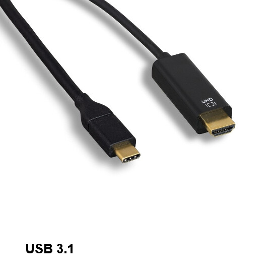 10x 6ft USB 3.1 Type C To HDMI Cable 4Kx2K 60HZ for PC Smartphone TV Laptop