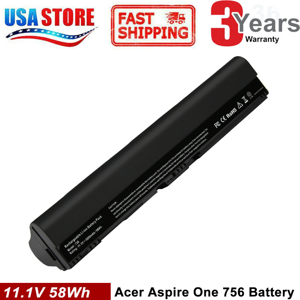 Laptop Battery for Acer C7 CHROMEBOOK C710 CHROMEBOOK AL12B32 AL12B31