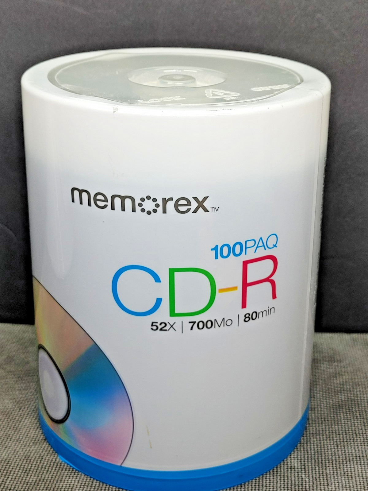 Memorex CD-R Digital Media - 52X 700mb 80Min - 100 Pack Factory Sealed 