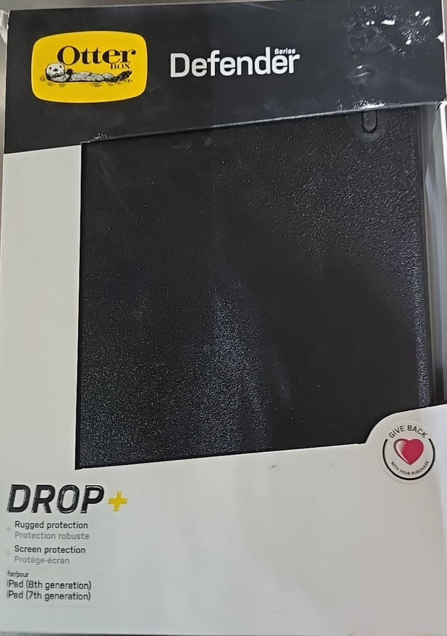 NIB: Otter Defender Series Protective Case - Fits iPad 7th & 8th Generation