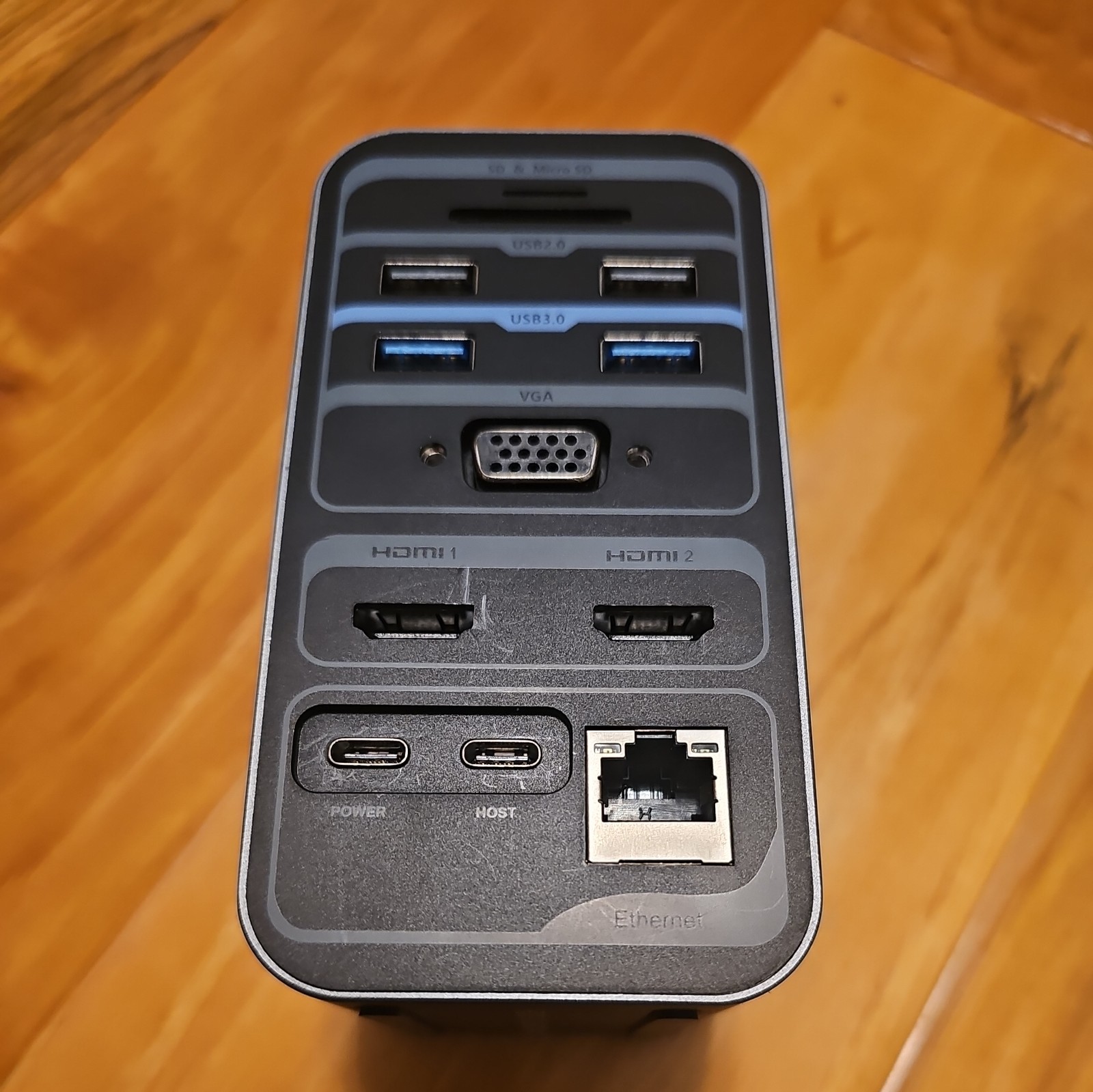 4URPC USB-C Dual 4K Display Docking Station for MacBook Pro/Air