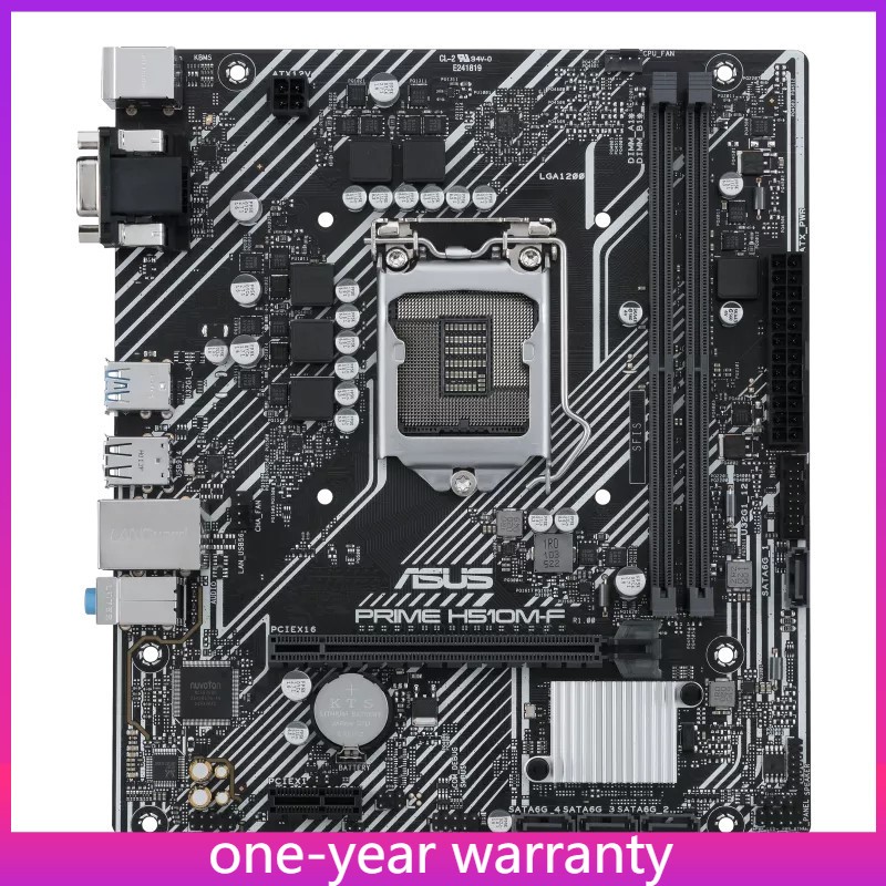 ASUS PRIME H510M-F LGA1200 Support 11th Gen/10th Gen CorePentium/Celeron