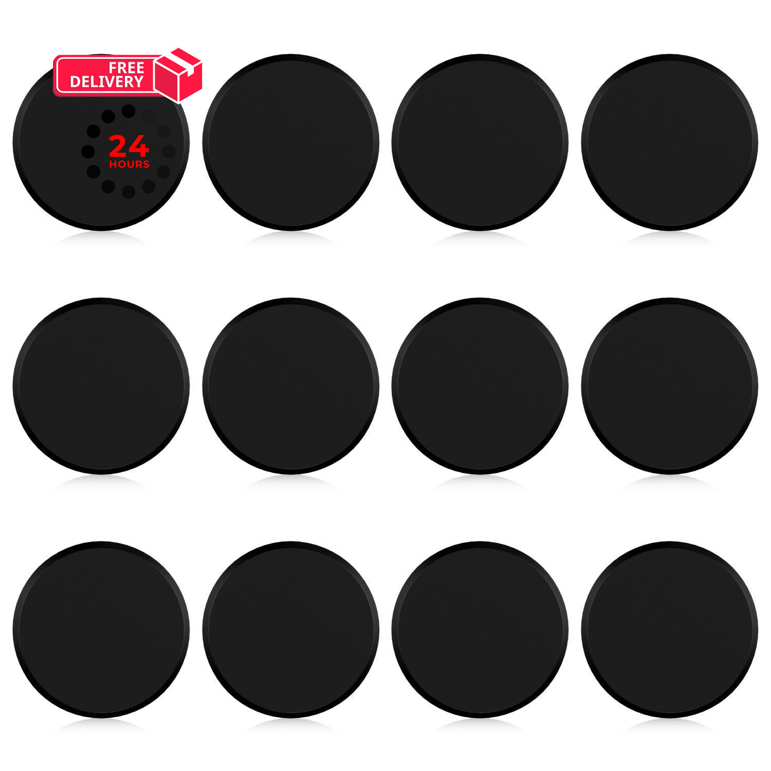 12PCS Replacement Anti Slip Self Adhesive Laptop Rubber Feet