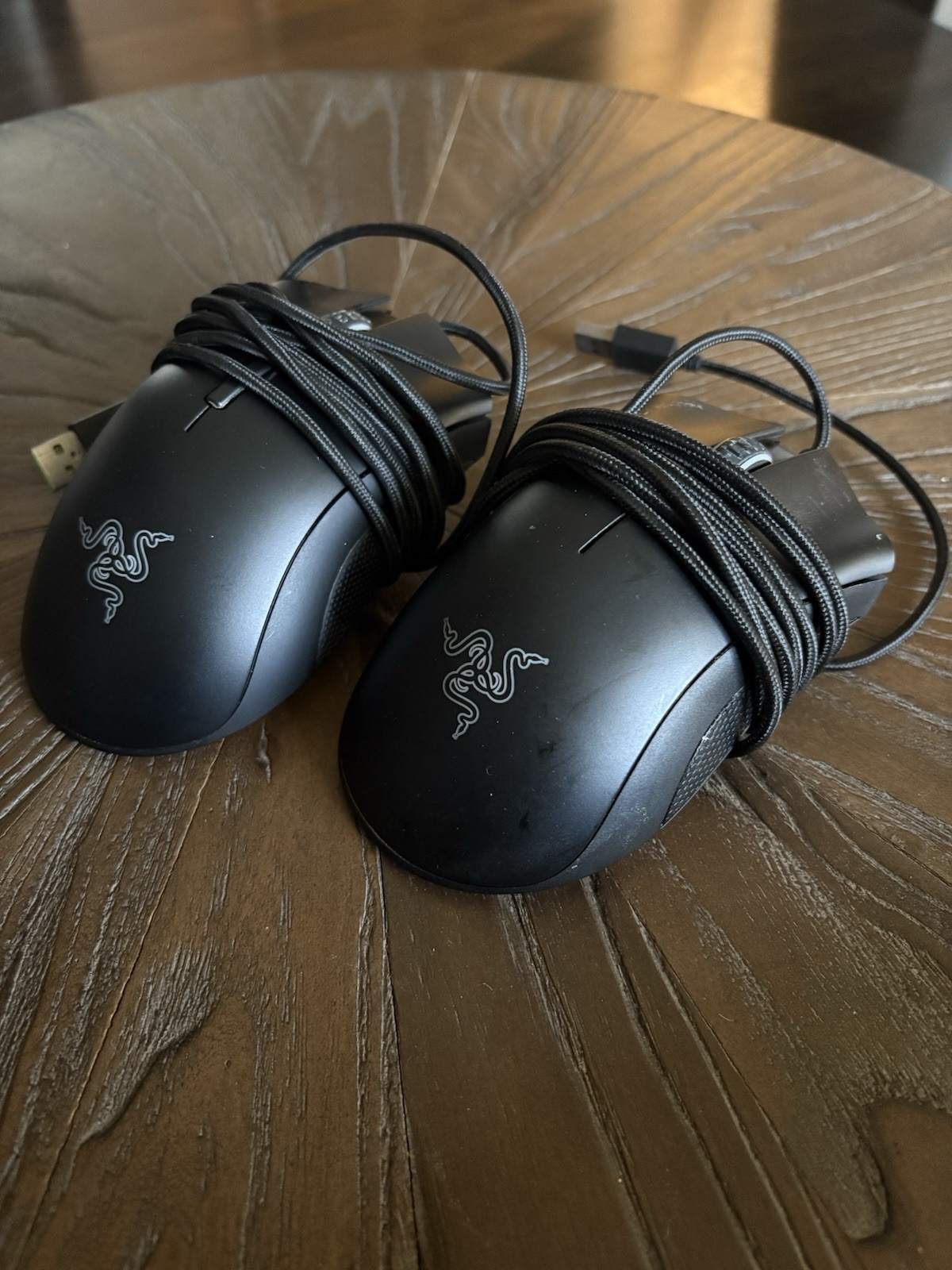 Razor DeathAdder Elite and Essential Wired Gaming Mouse Lot of 2