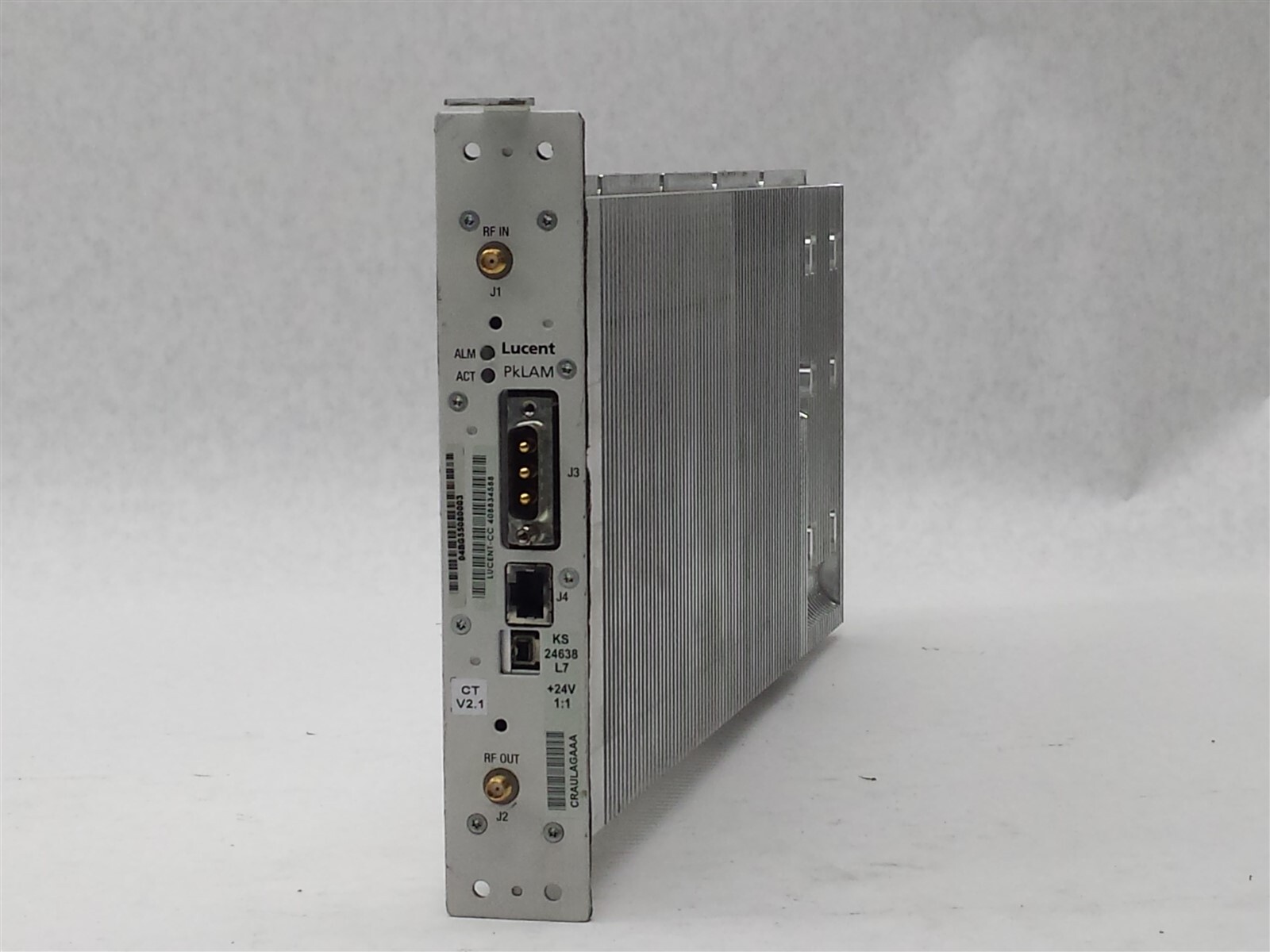 ALCATEL LUCENT FLEXENT ONEBTS RF PkLAM LINEAR AMPLIFIER KS24638-L7 CRAULAGAAA