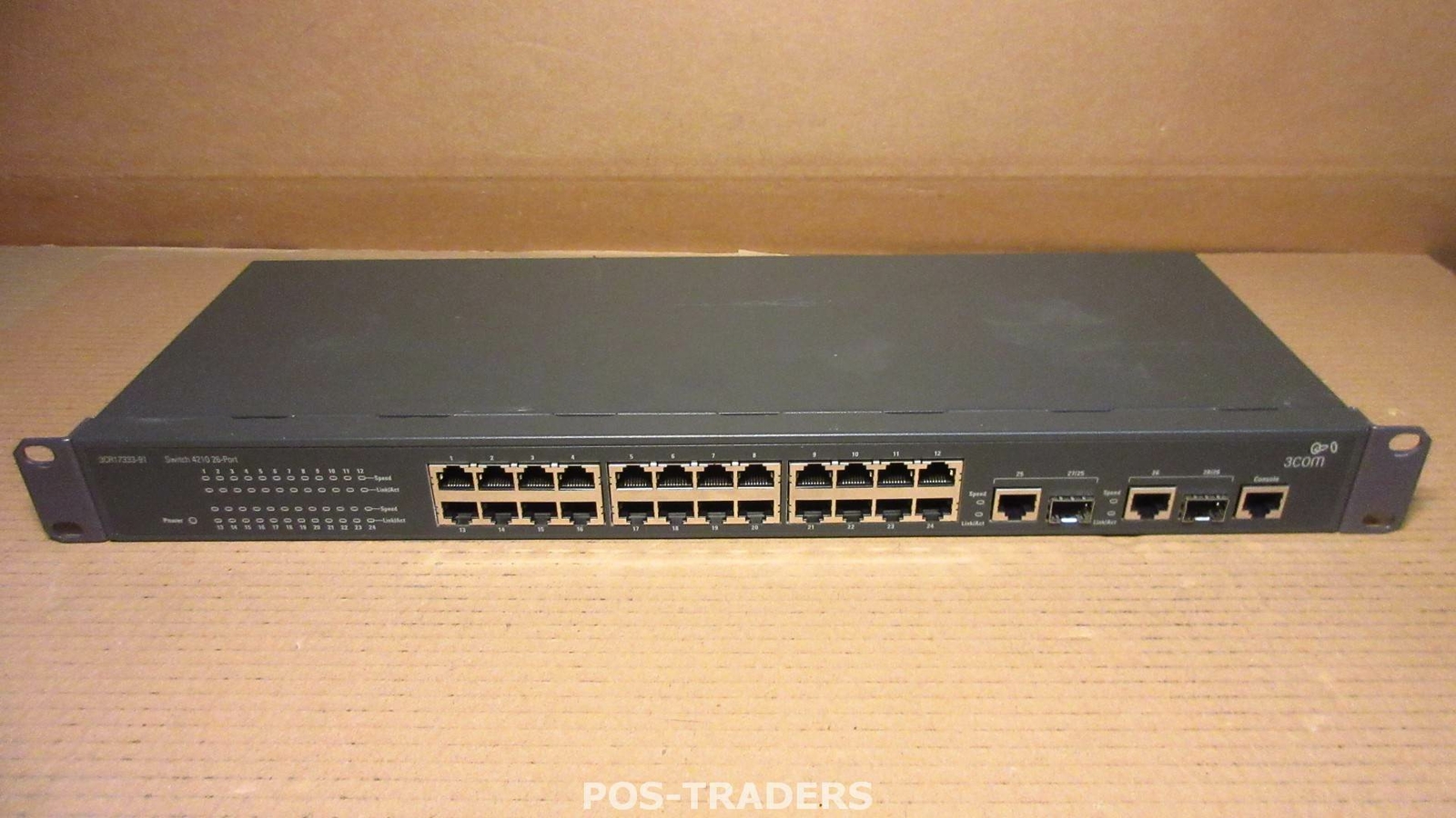 3Com 3CR17333-91 4210 Ethernet Switch 26 Port Layer 2 10/100 + 2x SFP Ports