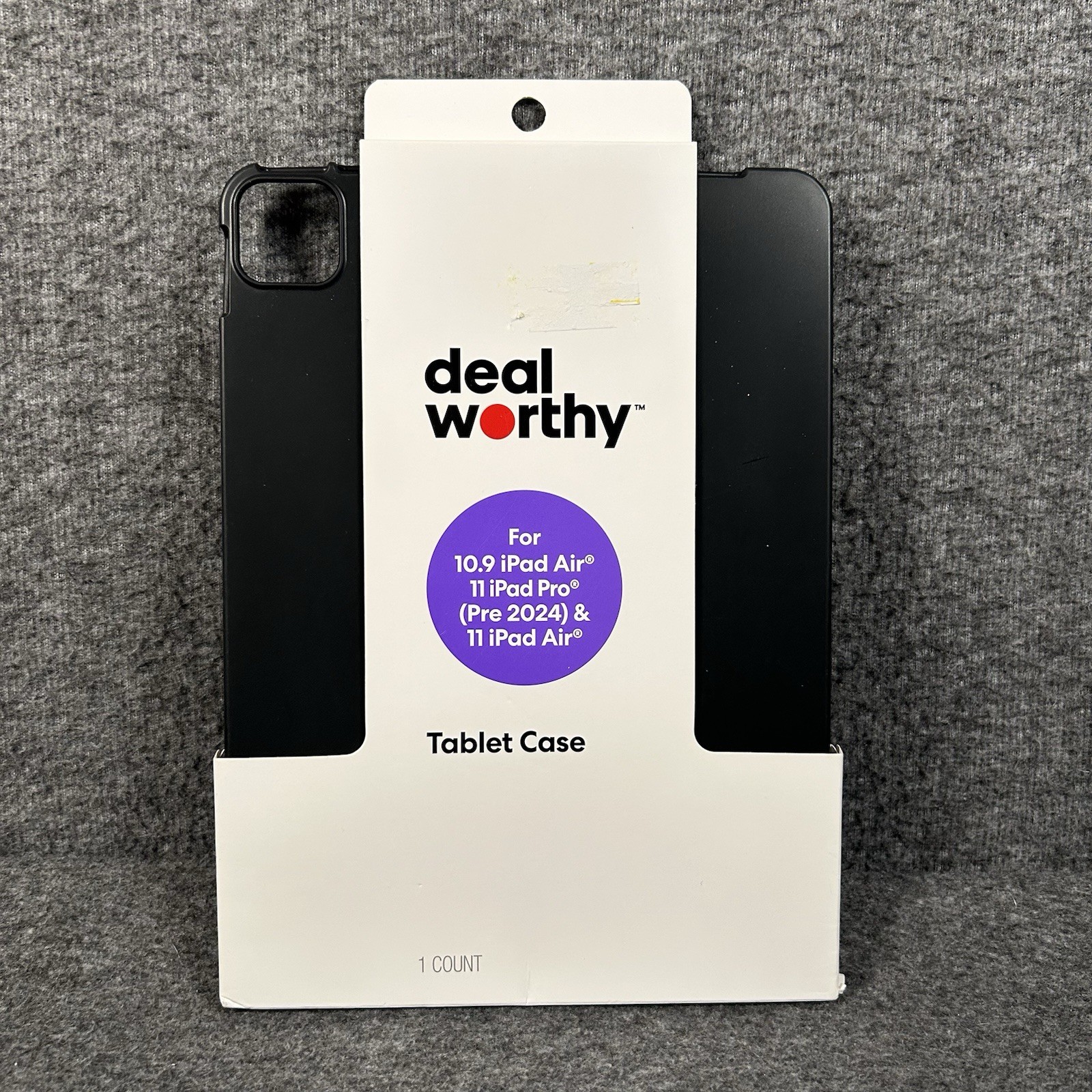 Deal Worthy Tablet Case For 10.9 IPad Air & iPad Pro 11 Pre 2024 New Black