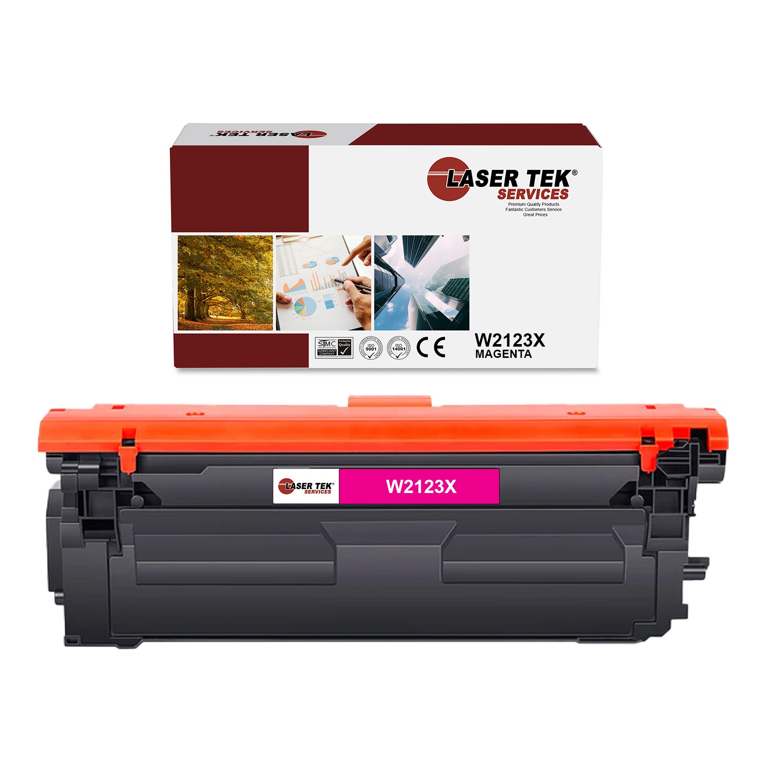 LTS 212X Magenta HY Compatible for HP LaserJet MFP M578c Toner Cartridge