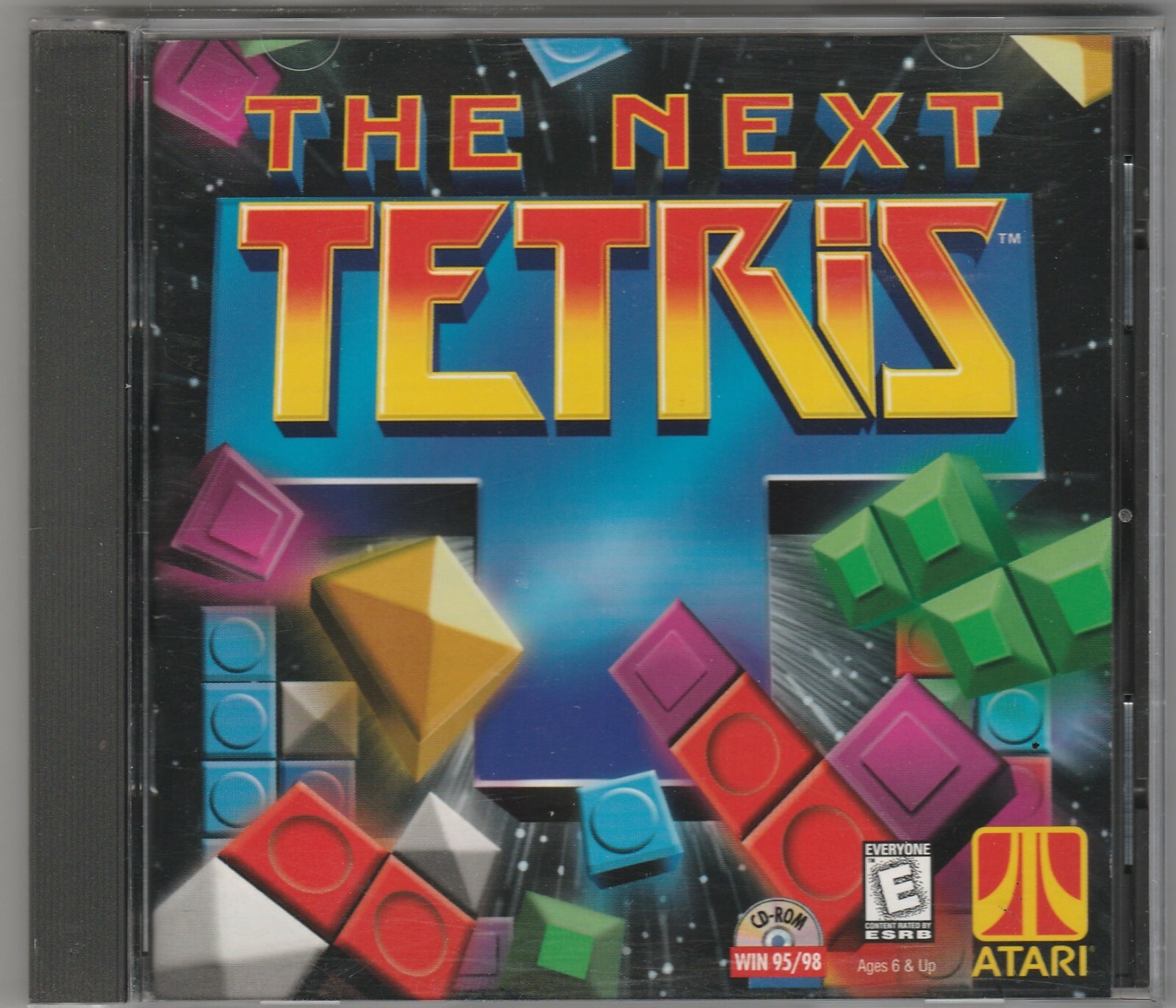The Next Tetris CD-Rom Game by Hasbro Interactive  1987 for Win 95/98