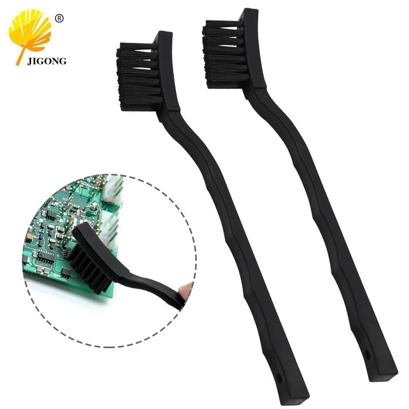 5PCS Anti Static PCB Cleaning Brush Small Crank Wool Brush Electronics Circuit B