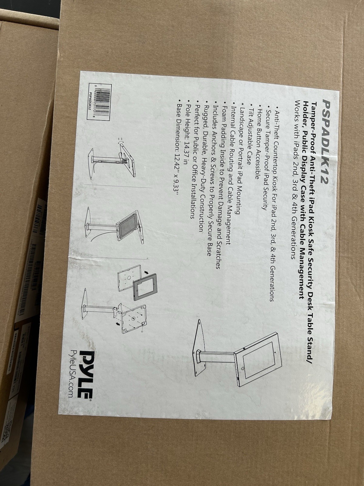 PYLE PSPADLK22