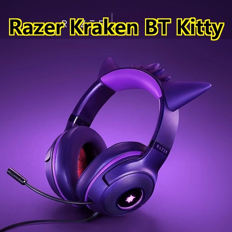 1PCS Razer X Pokémon Gengar Kraken V2 Wired Headset Headphone Limited Edition N