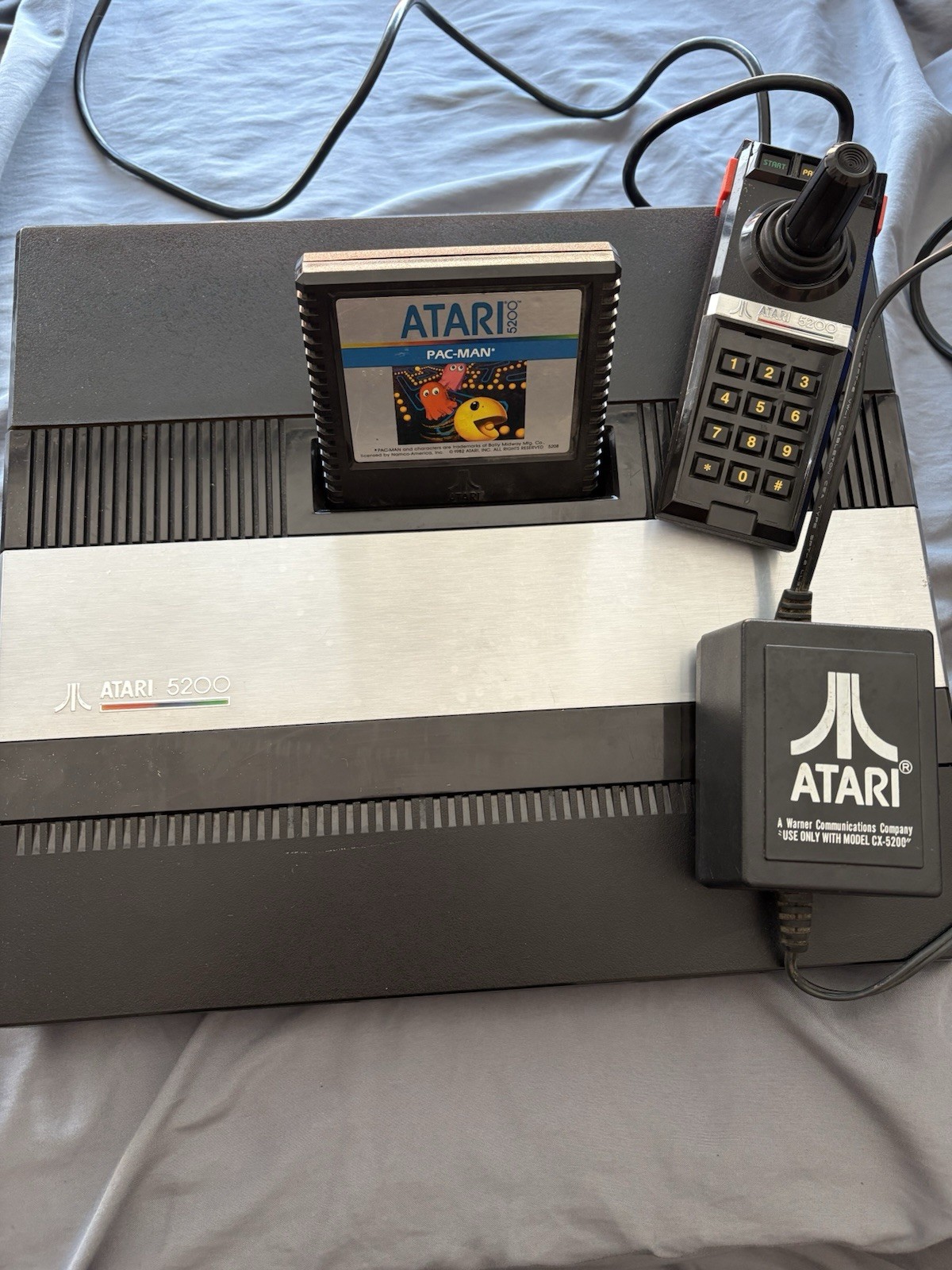 DEFECTIVE Atari 5200 Lot 2 Port Console AV Composite Mod Control G3D