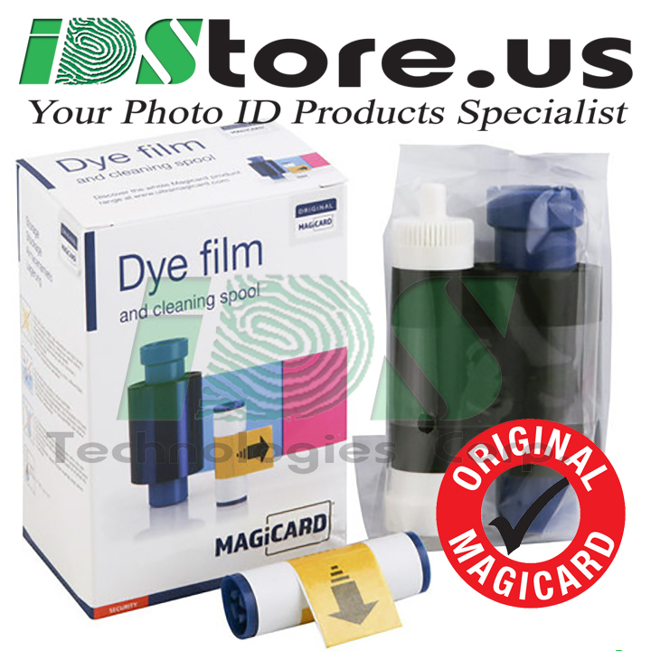 Genuine Magicard MA100YMCKO Color Ribbon 100 prints Enduro, Pronto, Rio Pro