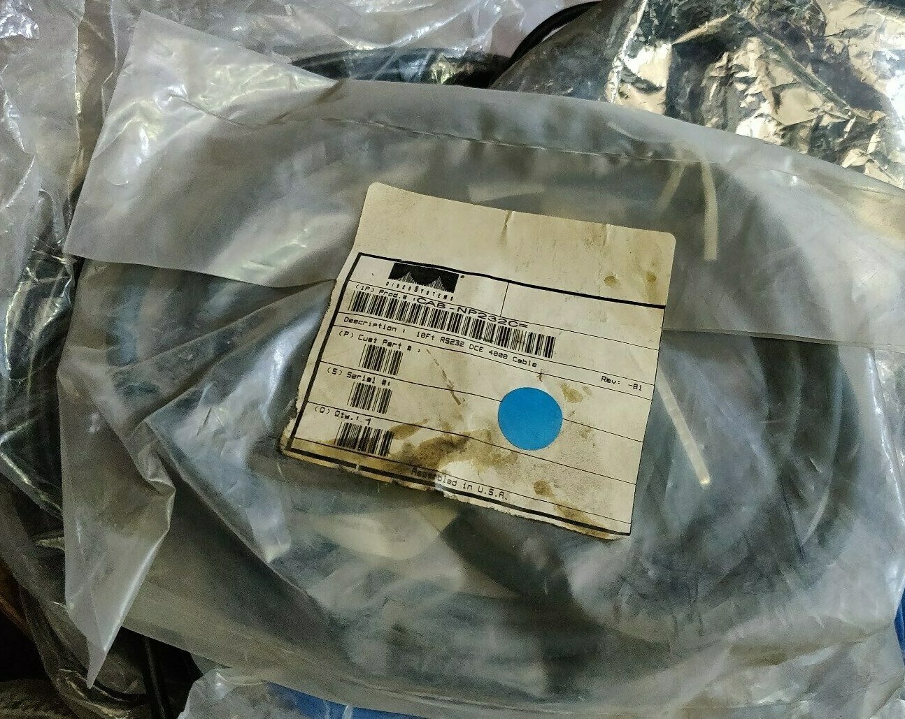 Cisco CAB-NP232C= RS-232 DCE 4000 Series Routers 10ft Cable - NEW  