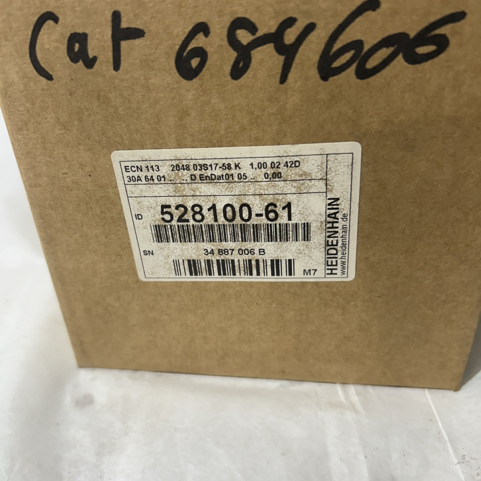 Heidenhain Encoder ECN113 2048 03S17-58K. 528100-61 Rotary Encoder.