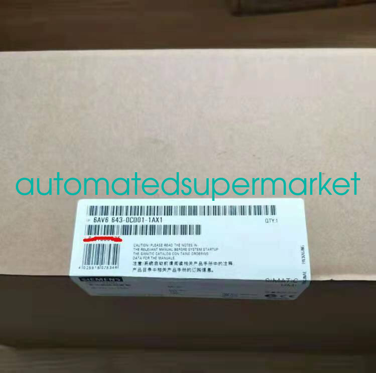 1PC NEW 6AV6643-0CD01-1AX1 touch screen Shipping by DHL/FedEX