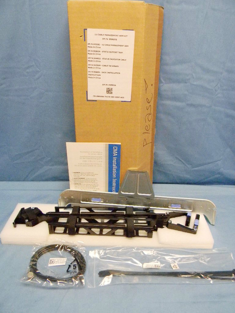 NEW HP DP/N 0NN006 1U Cable Management Arm for Ball Bearing Gen8 Rail Kit